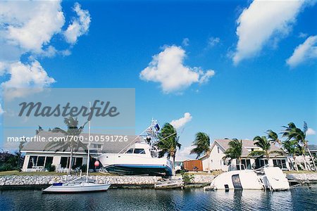 Aftermath from Hurricane Ivan, Grand Cayman Islands