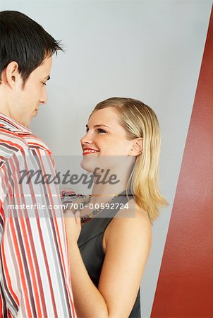 Couple Looking at Each Other
