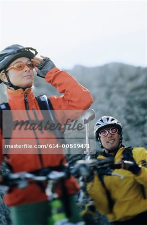 Mountain bikers