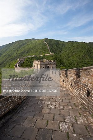 Grande muraille, Mutianyu, Chine