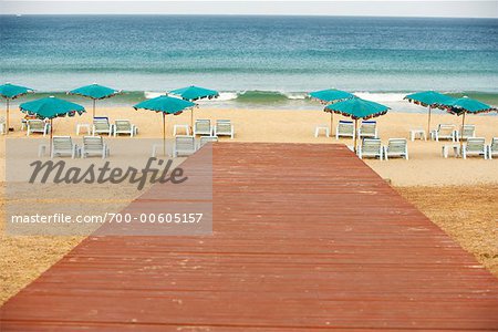 Boardwalk on Karon Beach, Phuket, Thailand