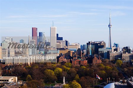 Skyline de Toronto, Ontario, Canada