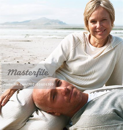 Couple sur la plage