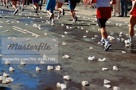 Personnes en cours d'exécution dans le Marathon