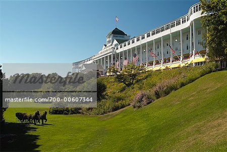 Grand Hotel, Mackinac Island, Michigan, USA