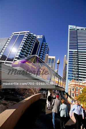 Monorail, Darling Harbour, Sydney, New South Wales, Australie