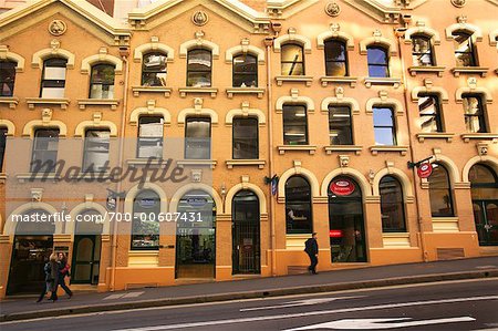 Exterior of Building, Market Street, Sydney, New South Wales, Australia