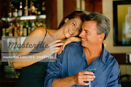 Couple at Bar