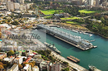 Blick auf Sydney Harbour, Sydney, Australien