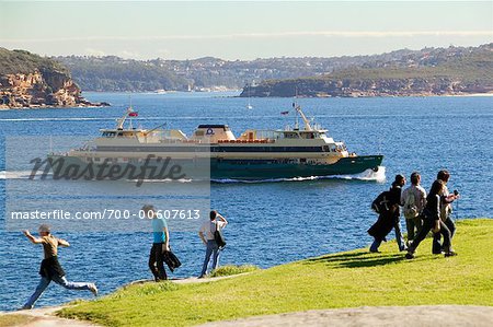 Ferry from South Head, Sydney Harbour National Park, Sydney, New South Wales, Australia