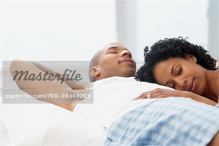 Couple Lying Down