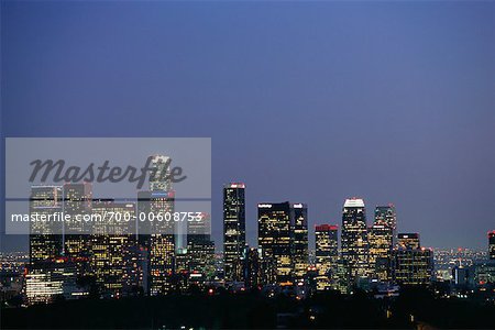 Skyline, Los Angeles, Kalifornien, USA