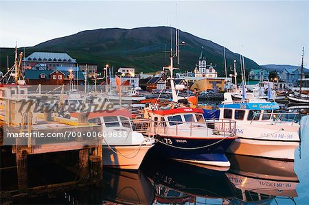 Fishing Harbour, Husavik, Iceland