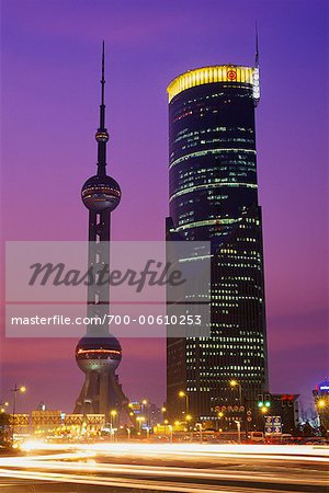 Pudong Skyline, Shanghai, China