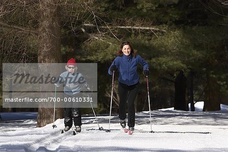 Personnes Cross Country Ski