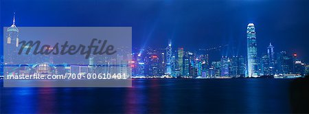 Skyline, Hong Kong, China