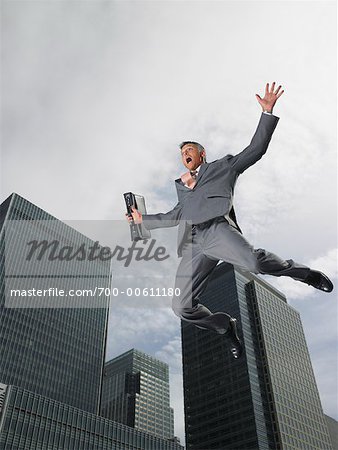 Businessman Falling