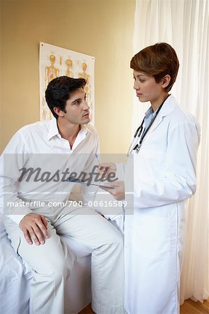 Médecin et Patient de parler