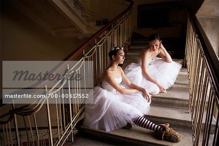 Ballerinas on Stairs