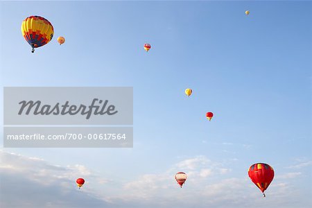 Hot Air Balloons, St. Jean, Quebec, Canada