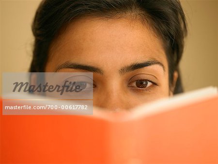 Portrait of Woman Reading