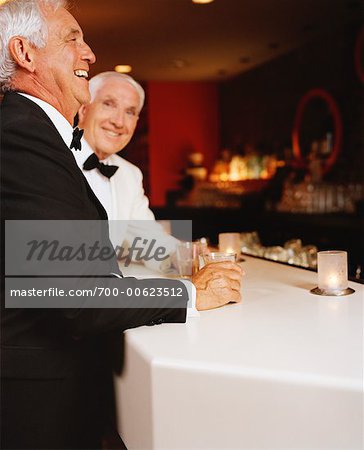 Two Men at Party