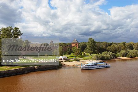 Fort du Kremlin ancien, Novgorod, Russie