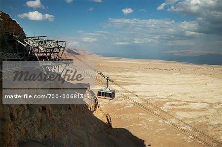 Cable Car, Masada, Israel