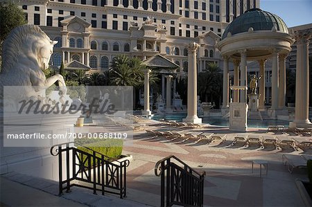 Piscine à l'hôtel Caesars Palace Las Vegas, Nevada, USA