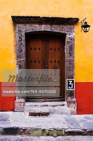 Porte, San Miguel de Allende, Guanajuato, Mexique