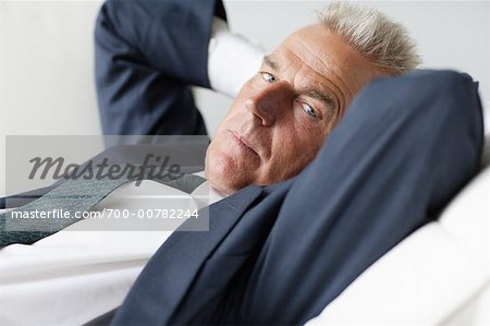 Businessman Relaxing