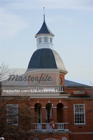 Flachwinkelansicht eines Gebäudes, Annapolis, Maryland, USA