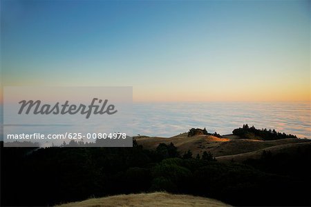 High angle view of a cloudscape