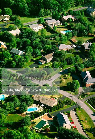 Aerial views of Montgomery County Housing Develop., Maryland