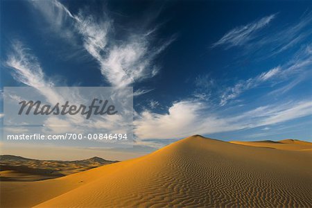 Sand Dune, Großer Erg Oriental, Wüste Sahara, Algerien