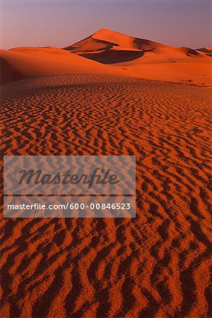 Grand Erg Oriental, le désert du Sahara en Algérie