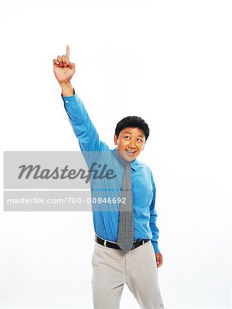 Excited Businessman