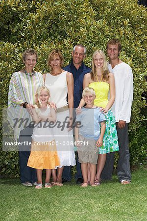 Famille Portrait en plein air