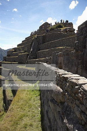 Overlooking Machu Picchu, Peru Overlooking Machu Picchu, Peru
