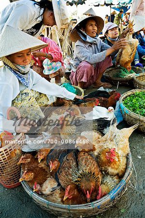 Marché de l'agriculteur, Hoi An, Viêt Nam
