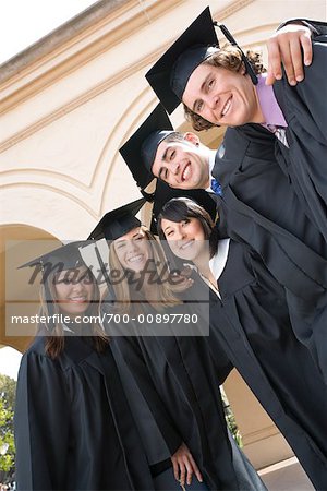 People Graduating