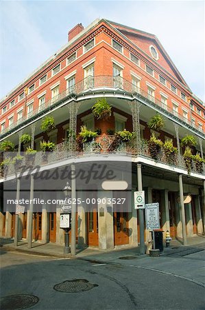 Low angle view of a building, New Orleans, Louisiana, USA