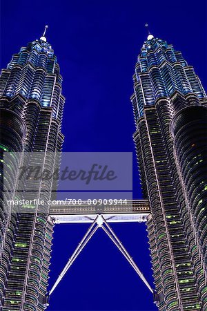 Tours jumelles Petronas, Kuala Lumpur, Malaisie