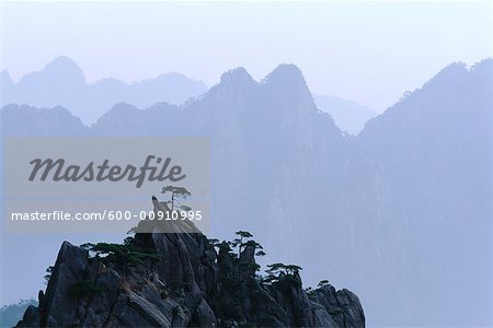 Mount Huangshan, gelben Berge, Provinz Anhui, China,