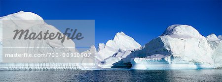 Eisberge, Disko-Bucht, Grönland