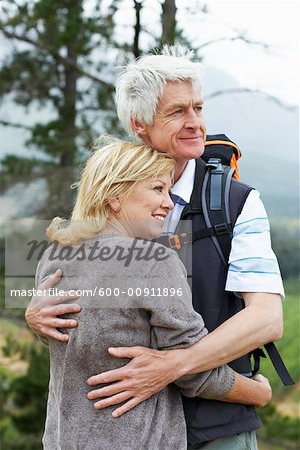 Couple en plein air