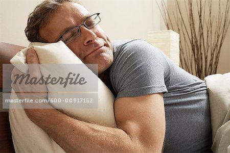 Man in Bed