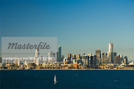 Skyline de Melbourne, Victoria, Australie