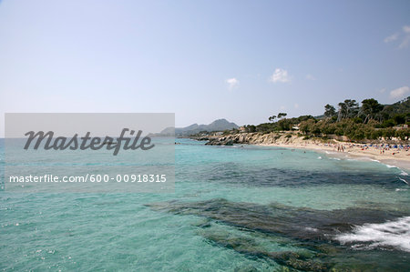 Son Moll Beach, Cala Ratjada, Majorca, Spain