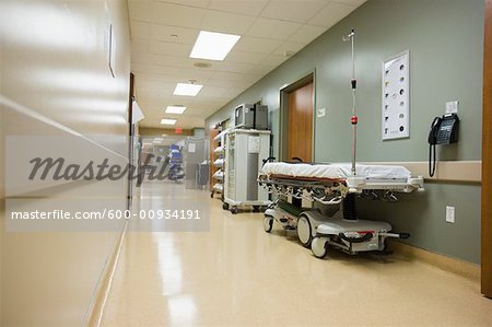 Flur in Spitalabteilung